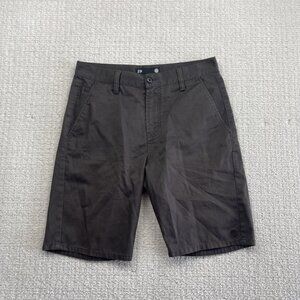 Y2K Element Mens Chino Shorts Size 29 Gray Flat Front Skateboard Essential